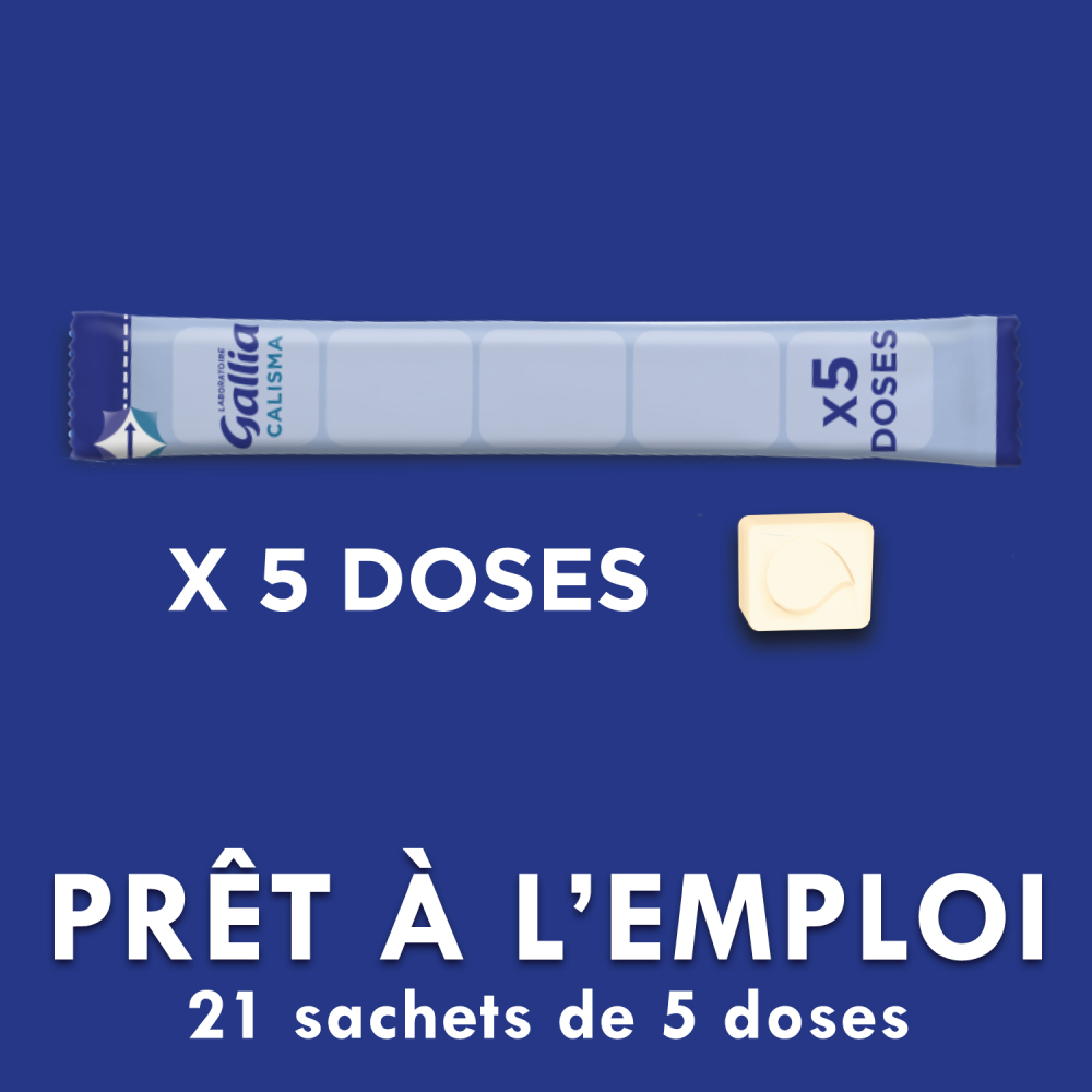 Calisma Pocket 2ème âge -  Doses Calisma Pré-mesurées 2ème âge - Laboratoire Gallia- sachet