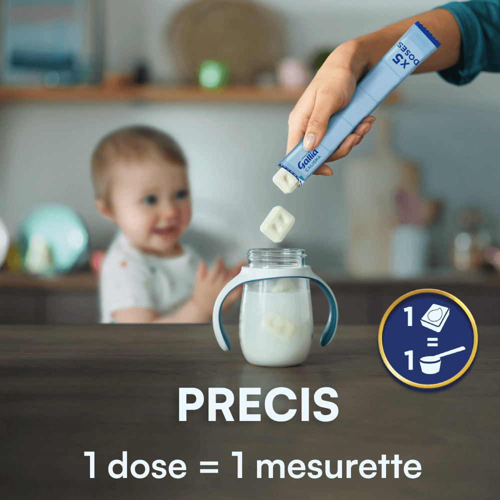 Doses Calisma Pré-mesurées 1er âge - Calisma Pocket 1er âge - 21 sachets de 5 doses prêtes à l'emploi - Lot x1 - bébé