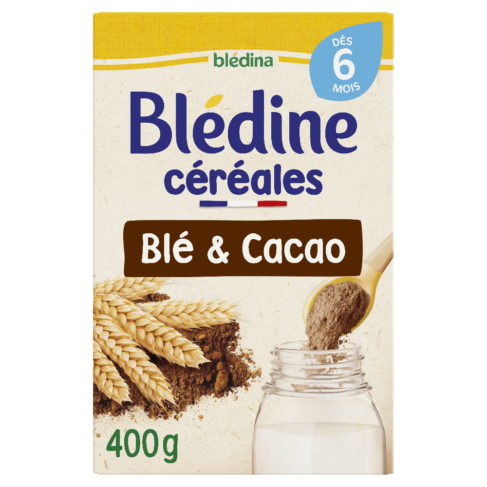 Blédine - Blé, Cacao et Multi-céréales - Lot x2