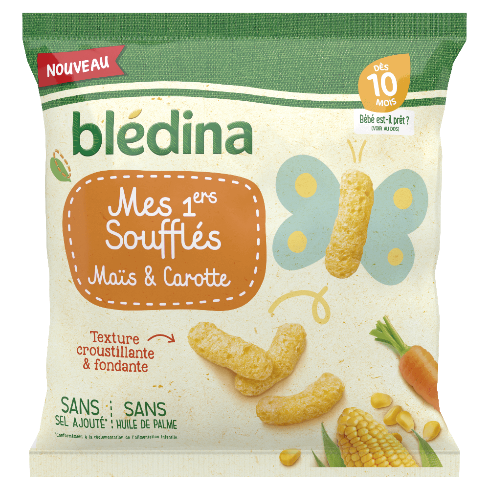 Mes soufflés Blédina - Lot multi-variétés x 3 - Blédina - Dès 15 mois