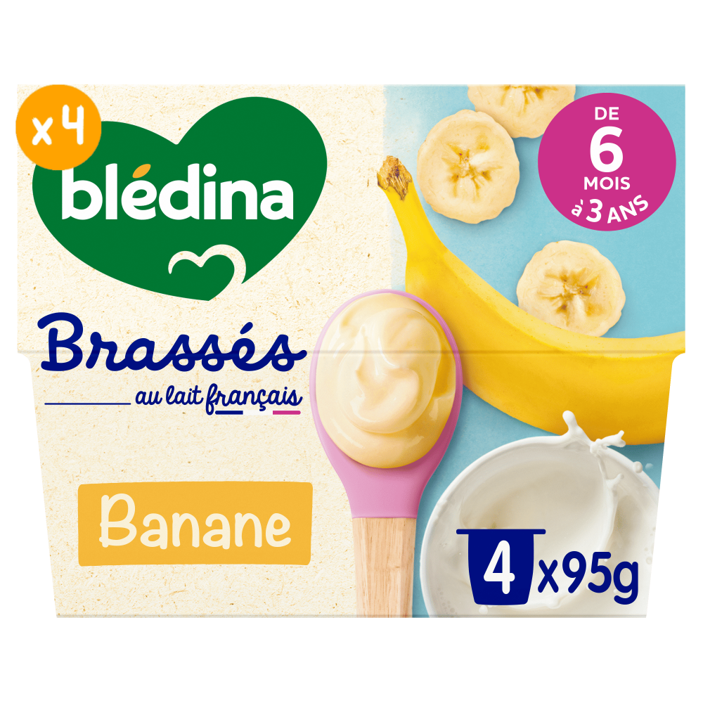 Les Brassés Banane - Lot x4 - Face