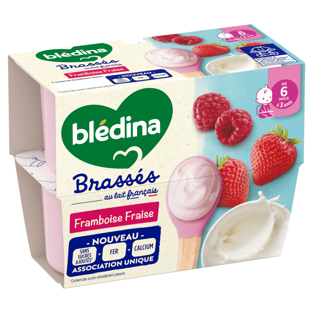 Les Brassés Framboise & Fraise - Lot x4 - Côté