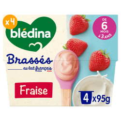 Les Brassés Fraise - Lot x4 - Face