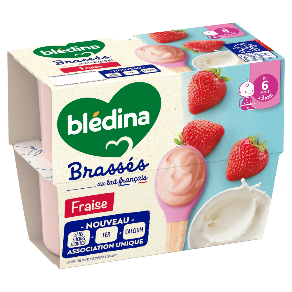 Les Brassés Fraise - Lot x4 - Côté