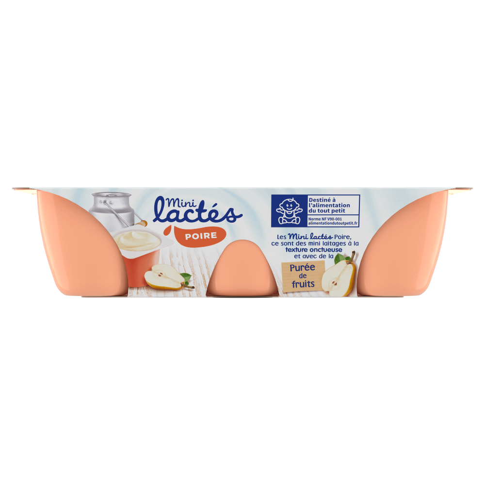 Mini Lactés Poire - Lot x2 - Profil