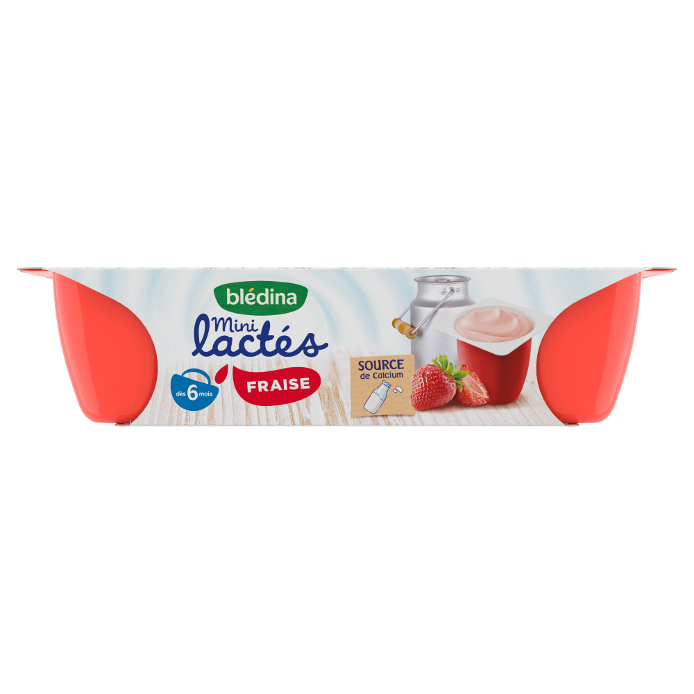 Mini Lactés Fraise - Lot x3 - Profil