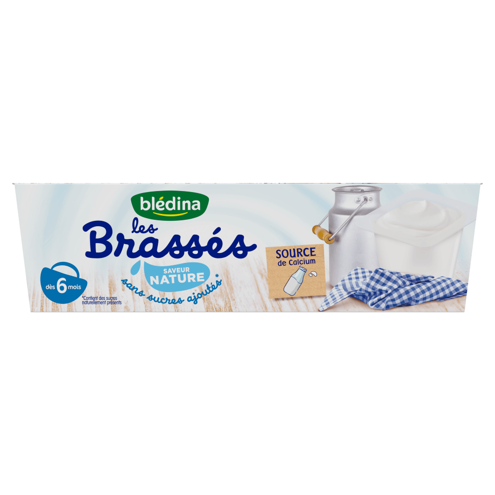 Les Brassés Nature sans sucres ajoutés - Lot x1 - Profil