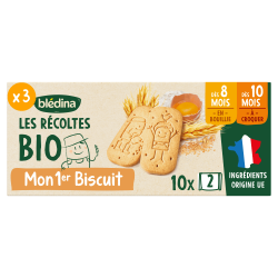 Mon 1er Biscuit bio - Lot x3 - Les Récoltes Bio