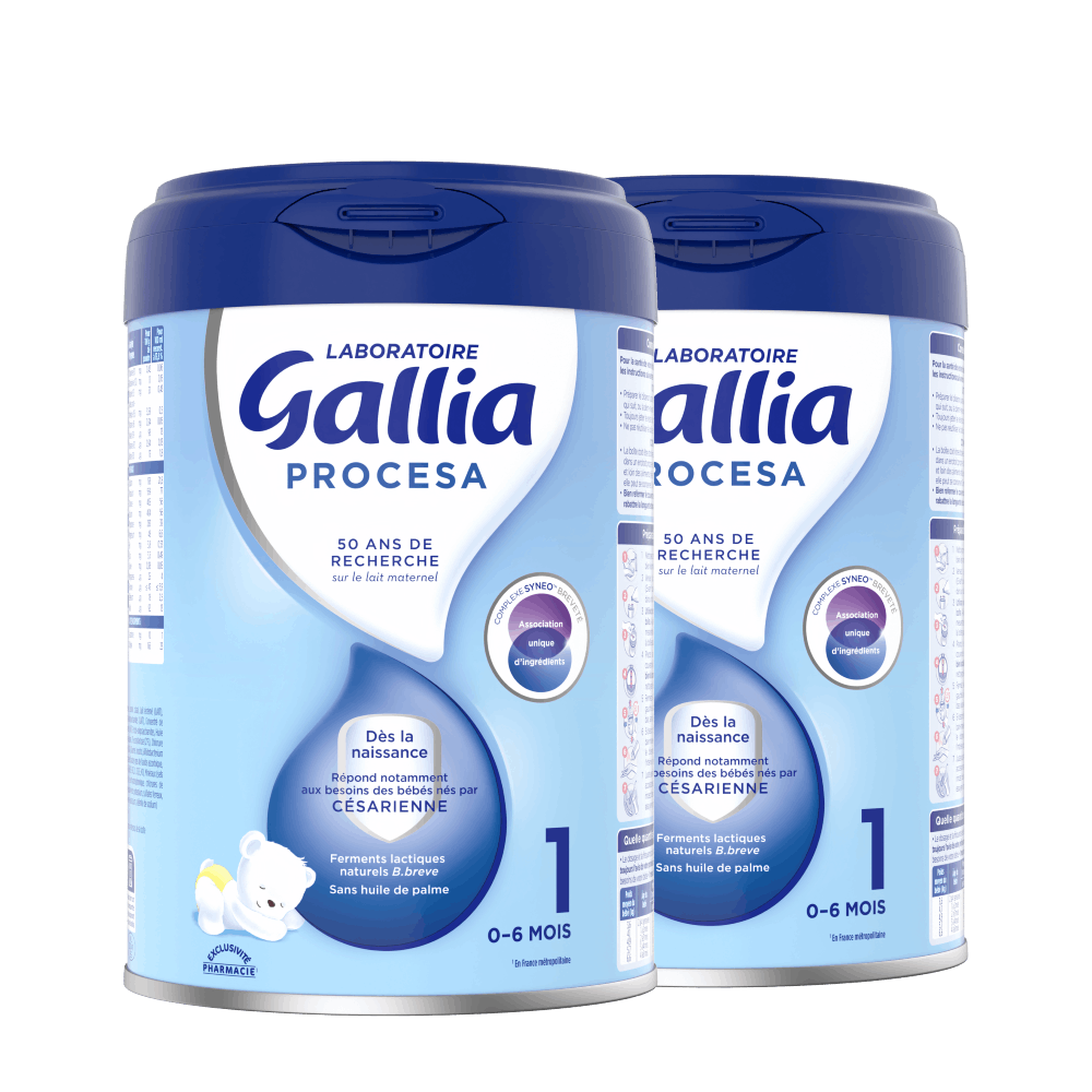 Procesa 1er âge -  800g - Lait infantile – Lot x4