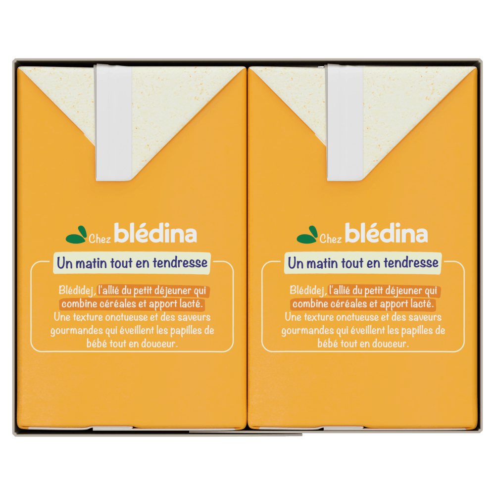 Blédidej - Croissance Choco-Biscuité - Lot x3 Coté 2