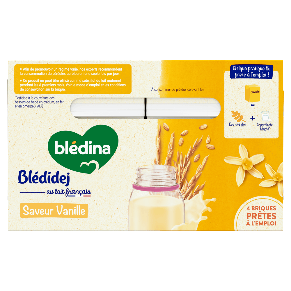 Blédidej - Saveur Vanille - lot x3 - haut