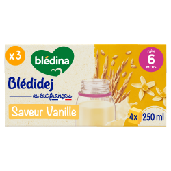 Blédidej - Saveur Vanille -Lot x3