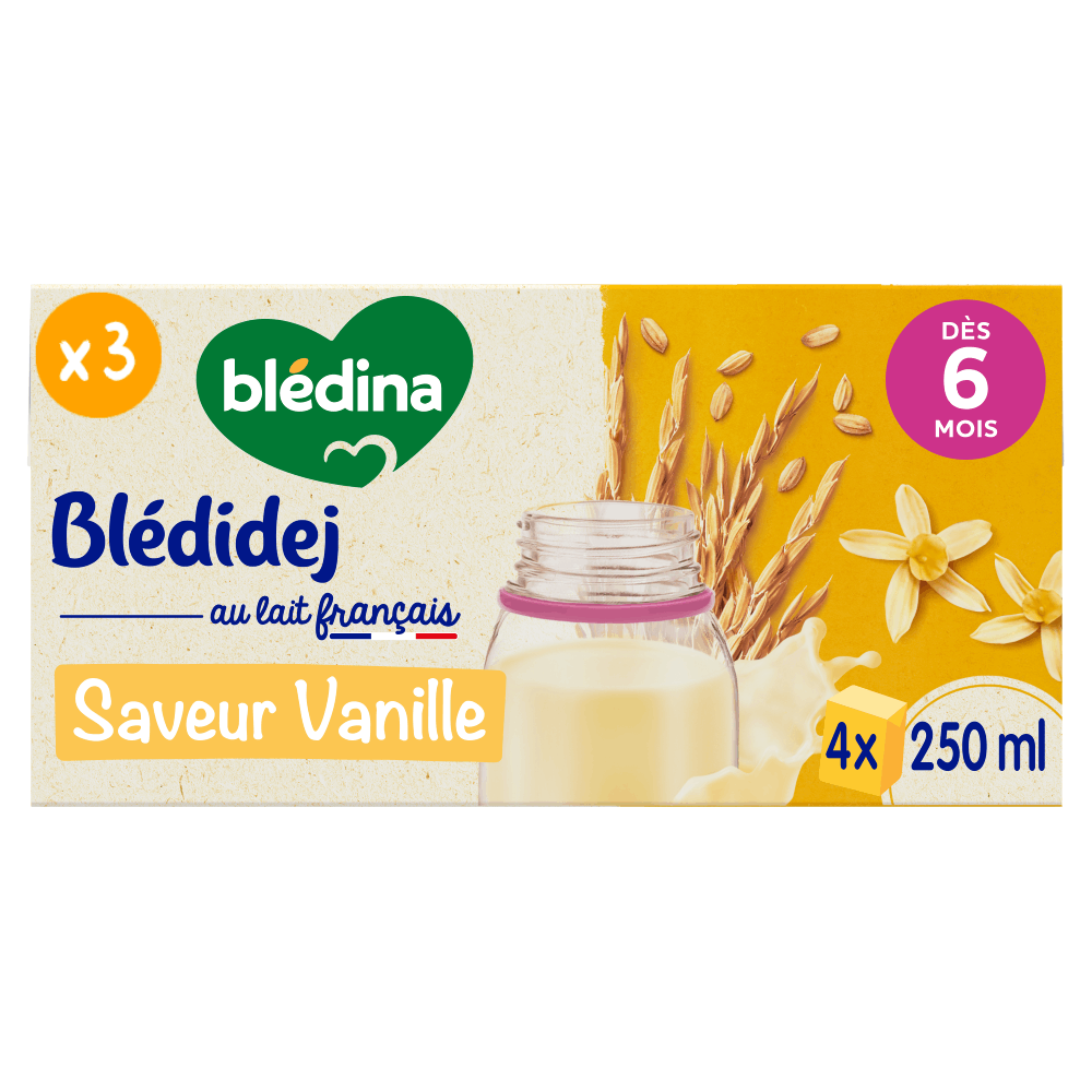 Blédidej - Saveur Vanille -Lot x3