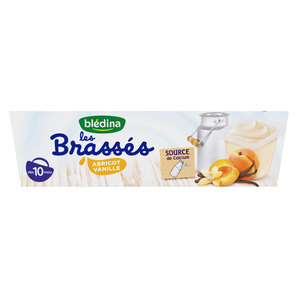Pack Les Brassés Abricot Vanille