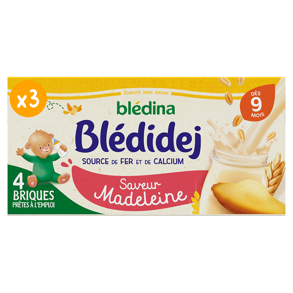 Blédidej - Saveur Madeleine - Lot x3