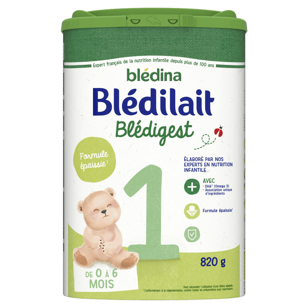 Blédilait Premium 1er âge - 820g - Lait infantile - dès la naissance- BLEDINA