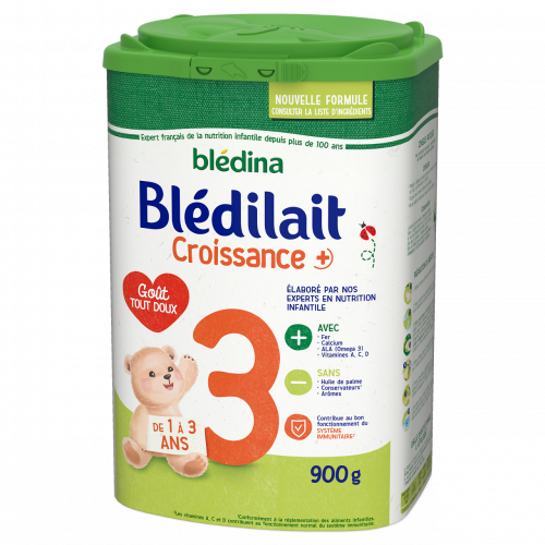 Lait Bébé en poudre Blédilait Croissance 3, dès 12 mois