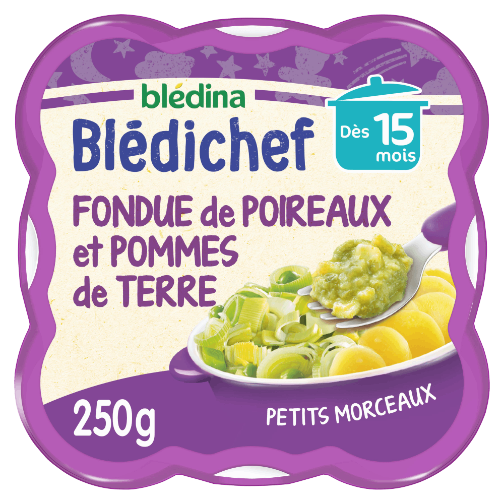 Blédichef - Fondue de poireaux et pommes de terre
