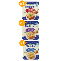 Blédichef - Lot Multi-variétés Lasagnes x 3