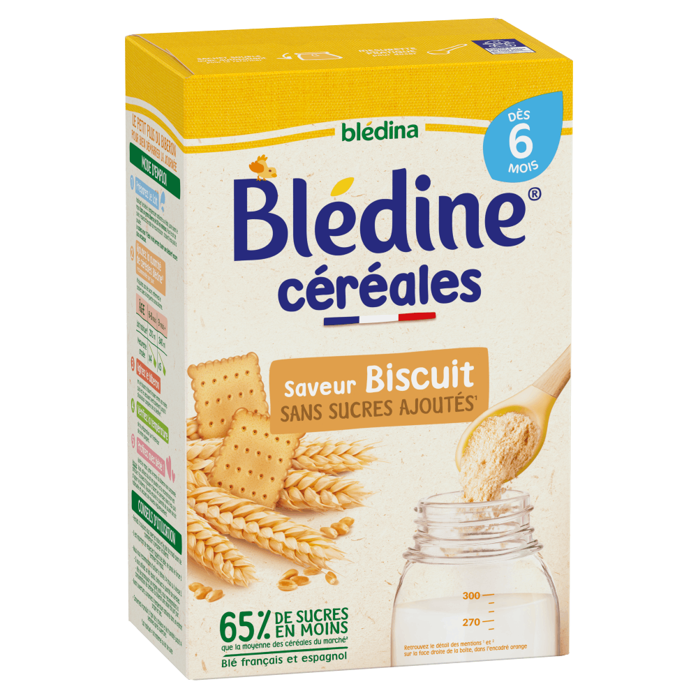 Blédine - Saveur Biscuit - Lot x4
