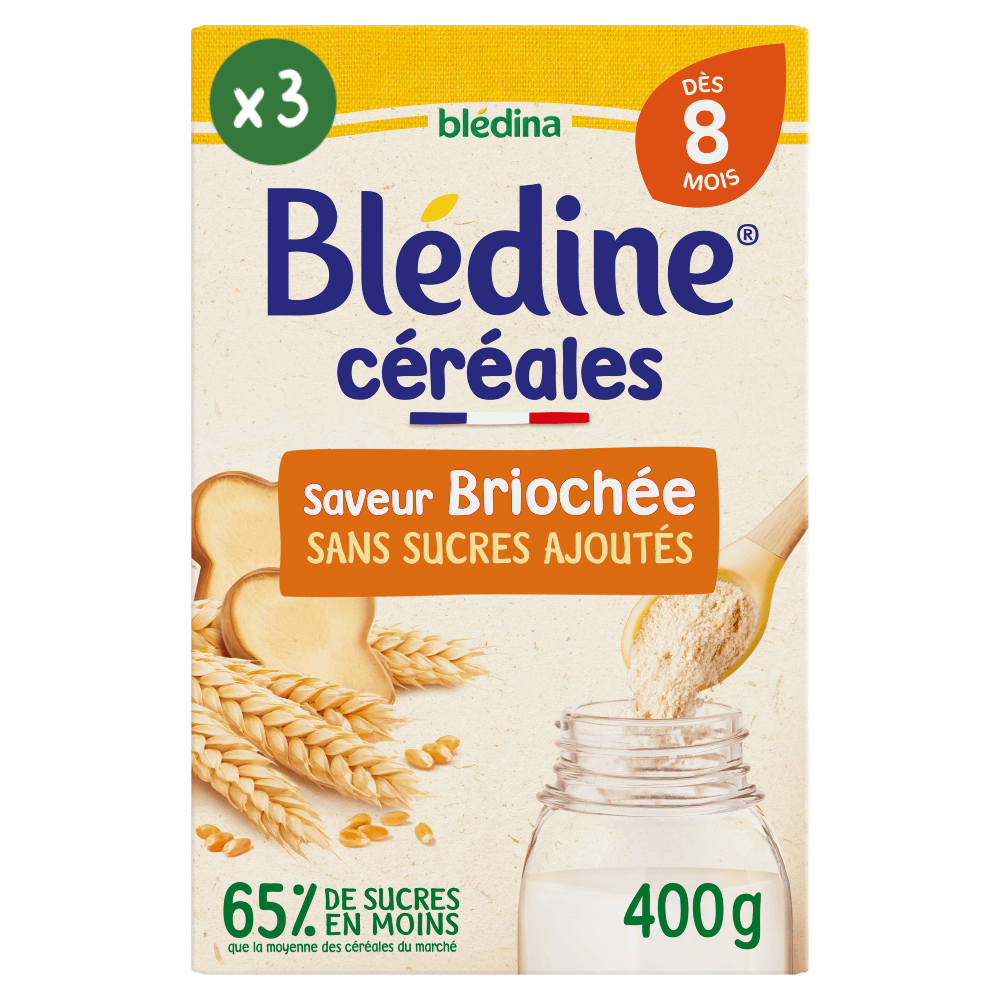 Blédina Bledine Cereales Saveur Miel Des 8 Mois 400g - Easypara
