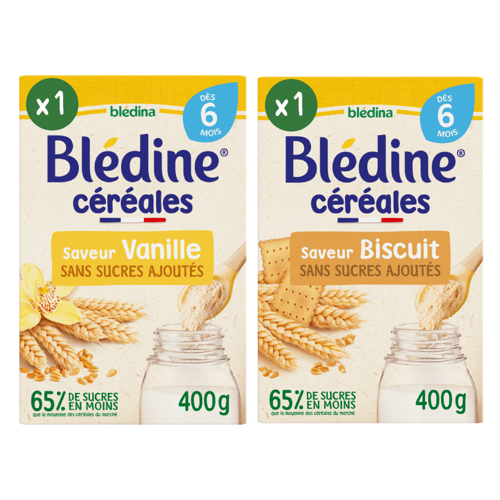 Blédine - saveur vanille gourmande - Blédina - 400 g