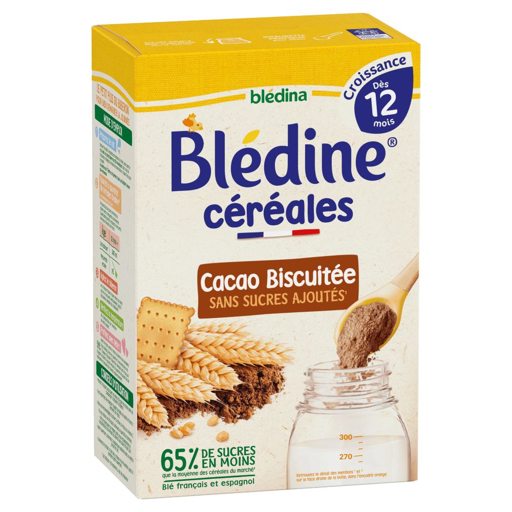 Blédine Croissance - Cacao Biscuit  - Lot x3
