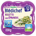 Blédichef - Risotto aux Epinards et fromage Kiri® - 230g - dès 12 mois