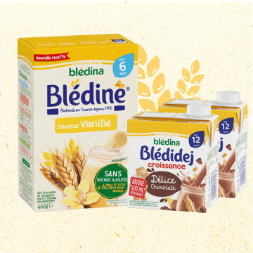 Blédidej Délice Biscuité Vanille - Petit Déjeuner Bébé dès 12 mois